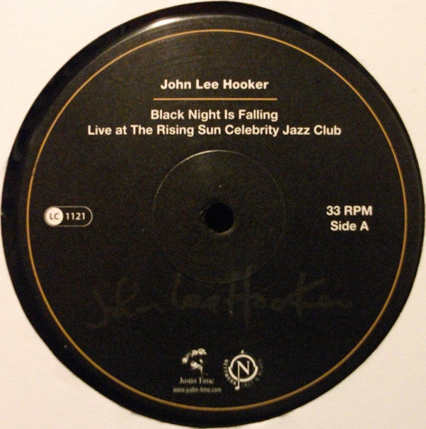 John Lee Hooker : Black Night Is Falling: Live At The Rising Sun Celebrity Jazz Club  (LP, RSD, RE, S/Edition)