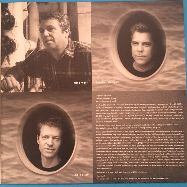 Mike Watt : Contemplating The Engine Room (2xLP, Album, RSD, Ltd, 180)