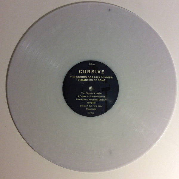 Cursive : The Storms Of Early Summer: Semantics Of Song (LP, Album, Ltd, RE, RM, Cle)