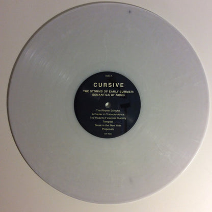 Cursive : The Storms Of Early Summer: Semantics Of Song (LP, Album, Ltd, RE, RM, Cle)
