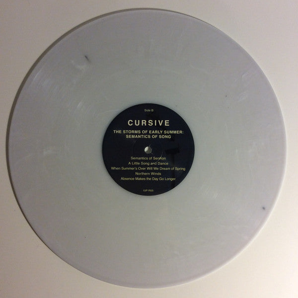 Cursive : The Storms Of Early Summer: Semantics Of Song (LP, Album, Ltd, RE, RM, Cle)