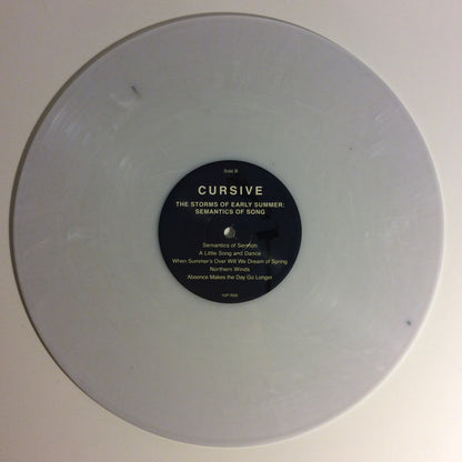 Cursive : The Storms Of Early Summer: Semantics Of Song (LP, Album, Ltd, RE, RM, Cle)