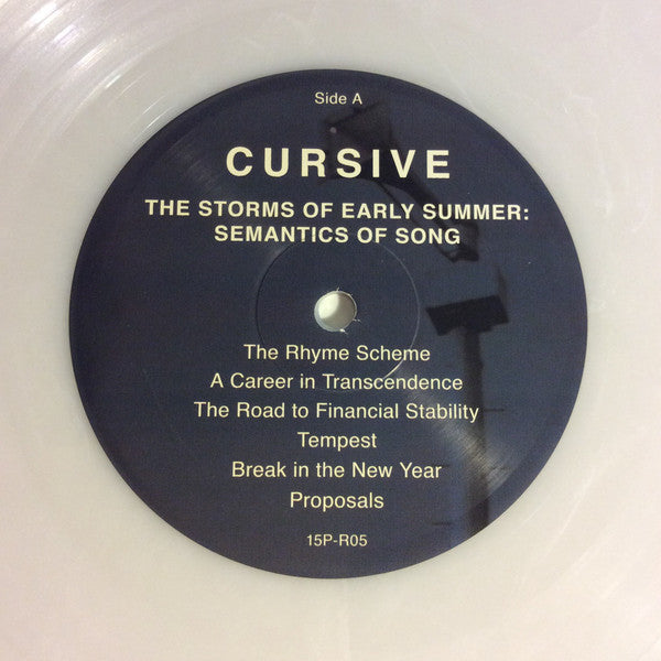 Cursive : The Storms Of Early Summer: Semantics Of Song (LP, Album, Ltd, RE, RM, Cle)