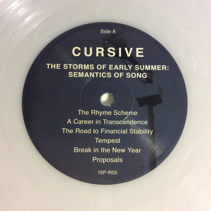 Cursive : The Storms Of Early Summer: Semantics Of Song (LP, Album, Ltd, RE, RM, Cle)