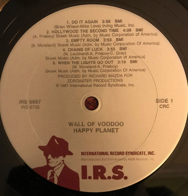Wall Of Voodoo : Happy Planet (LP, Album, Clu)