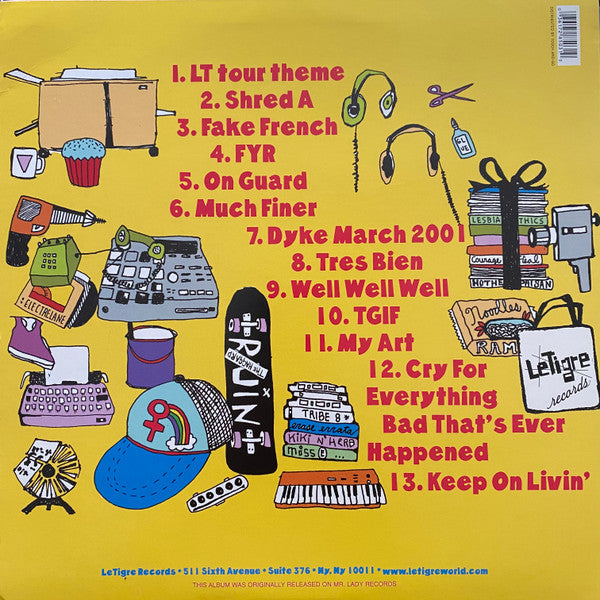 Le Tigre : Feminist Sweepstakes (LP, Album, RE)