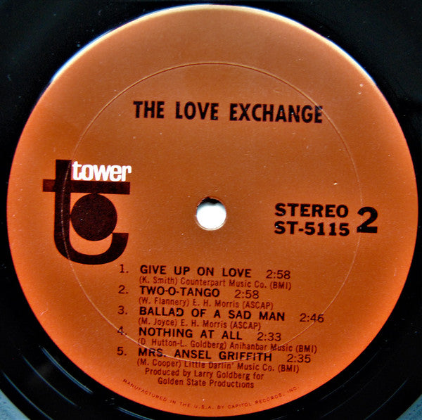 The Love Exchange : The Love Exchange (LP, Album)