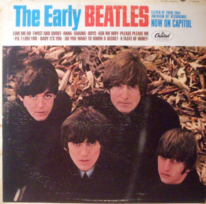 The Beatles : The Early Beatles (LP, Album, Comp, Mono, Scr)