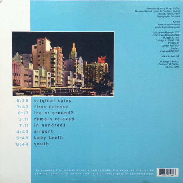 Karate : Some Boots (LP, Album)