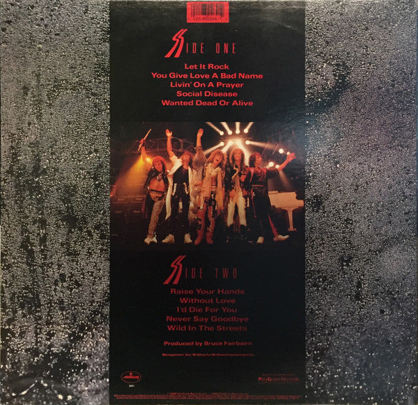 Bon Jovi : Slippery When Wet (LP, Album, 49 )