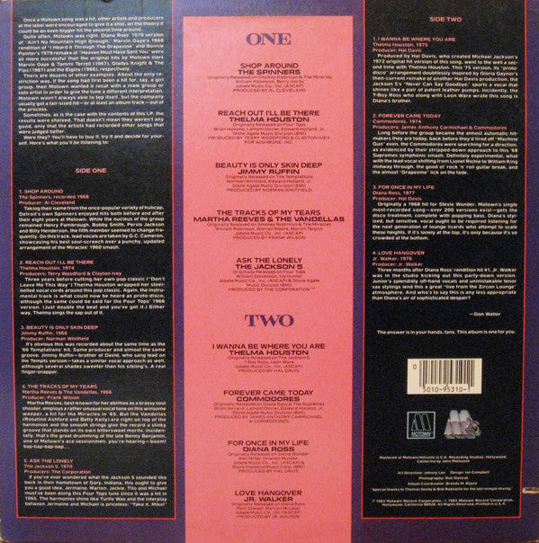 Various : Motown Superstars Sing Motown Superstars (LP, Comp)