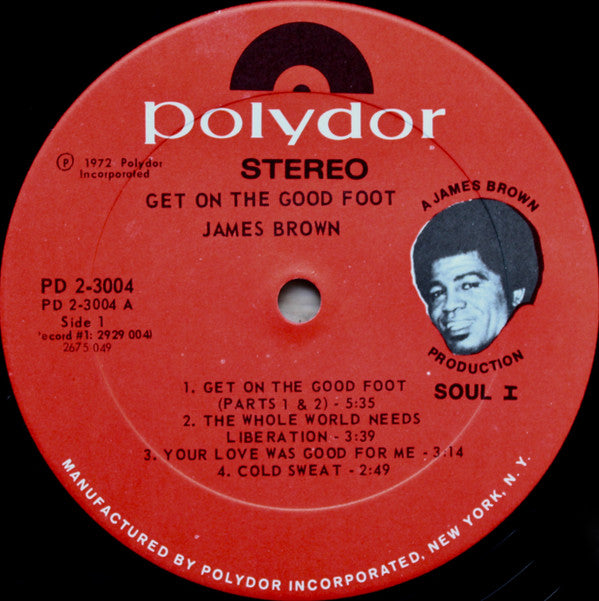 James Brown : Get On The Good Foot (2xLP, Album, Phi)