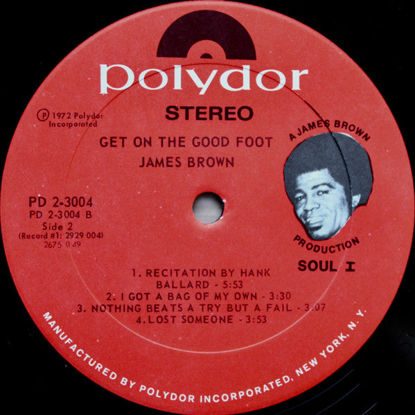 James Brown : Get On The Good Foot (2xLP, Album, Phi)