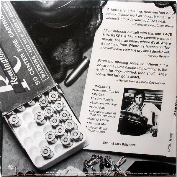 Alice Cooper (2) : Lace And Whiskey (LP, Album, Ter)