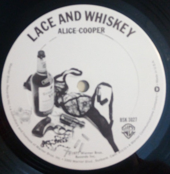 Alice Cooper (2) : Lace And Whiskey (LP, Album, Ter)