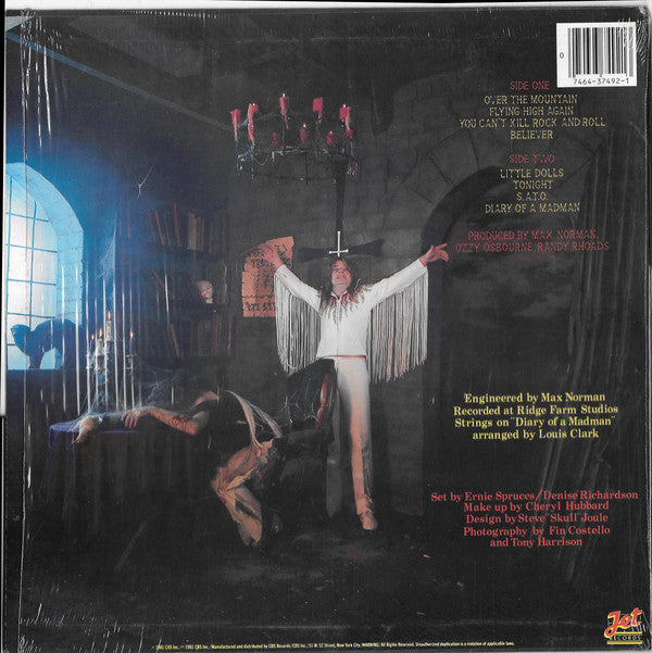 Ozzy Osbourne : Diary Of A Madman (LP, Album, Ter)