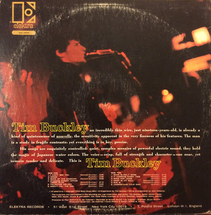 Tim Buckley : Tim Buckley (LP, Album)