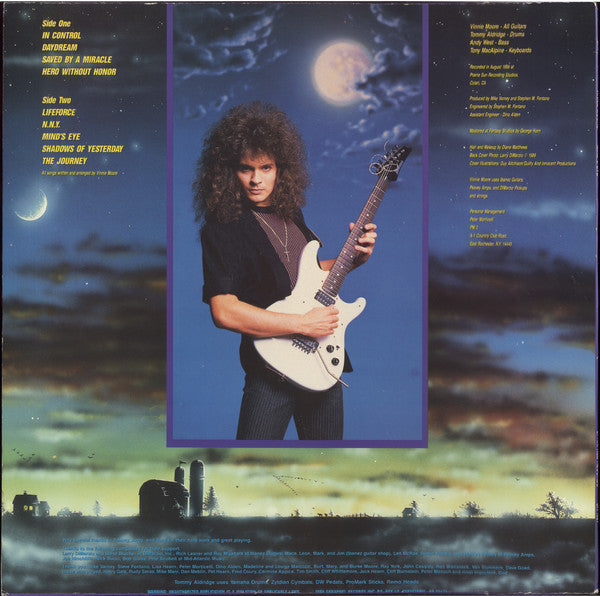 Vinnie Moore : Mind's Eye (LP, Album, Rai)