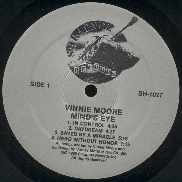 Vinnie Moore : Mind's Eye (LP, Album, Rai)