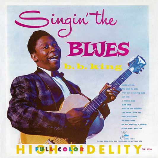 B.B. King : Singin' The Blues (LP, Comp, Mono, RP)