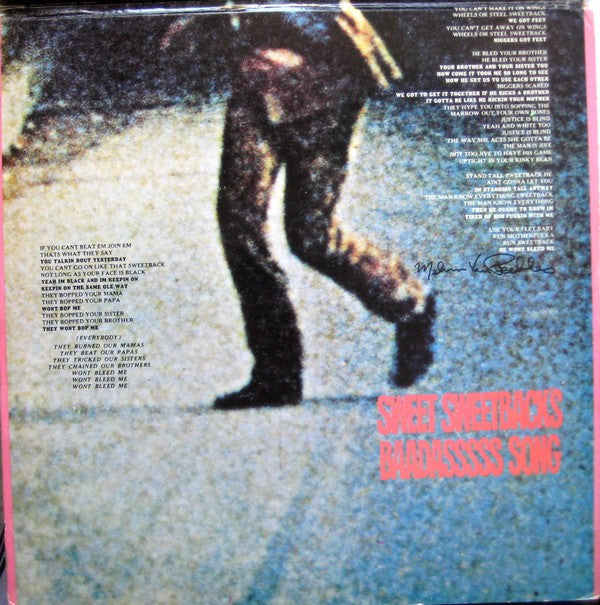 Melvin Van Peebles : Sweet Sweetback's Baadasssss Song (An Opera) (LP, Album, Gat)