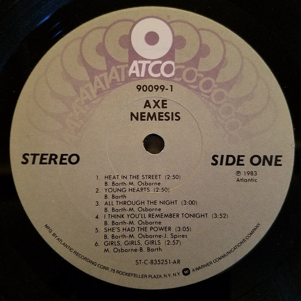 Axe : Nemesis (LP, Album, AR)