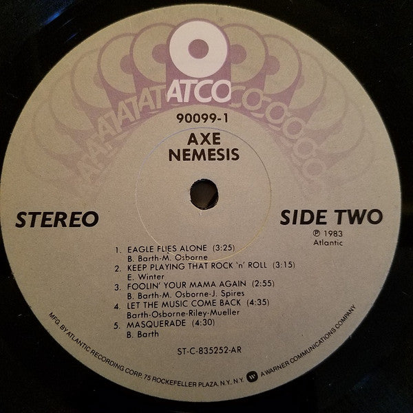 Axe : Nemesis (LP, Album, AR)