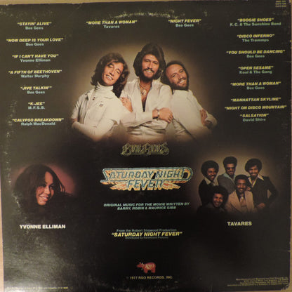 Various : Saturday Night Fever (The Original Movie Sound Track) (2xLP, Album, Comp, Pit)