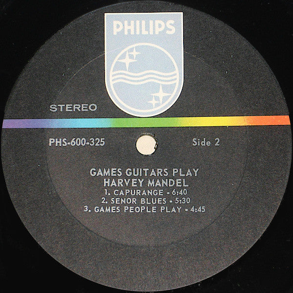 Harvey Mandel : Games Guitars Play (LP, Album)
