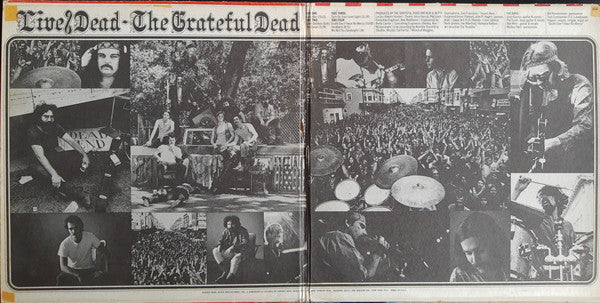 The Grateful Dead : Live/Dead (2xLP, Album, San)