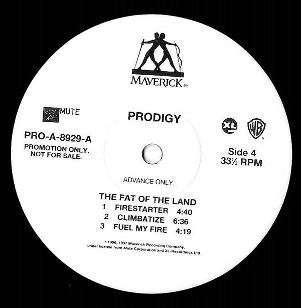 Prodigy* : The Fat Of The Land (2xLP, Album, Promo, Adv)