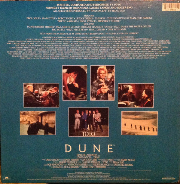Various : Dune: Original Motion Picture Soundtrack (LP, Album)