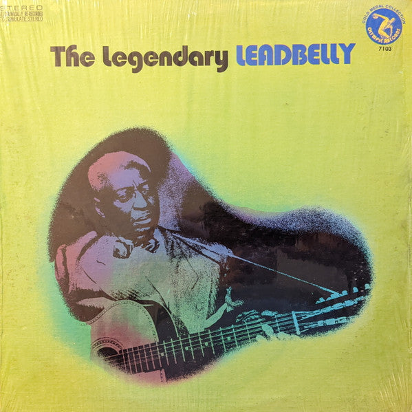 Leadbelly : The Legendary Leadbelly (LP, Comp)