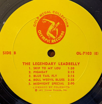 Leadbelly : The Legendary Leadbelly (LP, Comp)