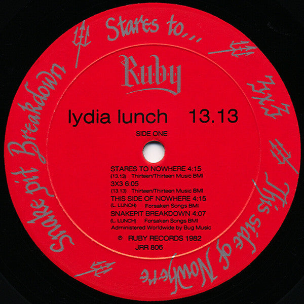 Lydia Lunch / 13.13 : 13.13 (LP, Album)