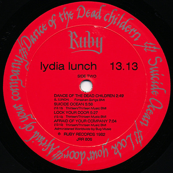 Lydia Lunch / 13.13 : 13.13 (LP, Album)