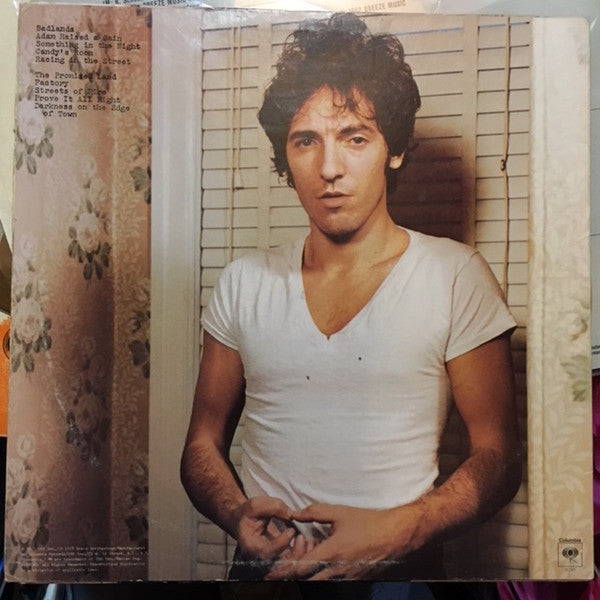 Bruce Springsteen : Darkness On The Edge Of Town (LP, Album, RP, Car)
