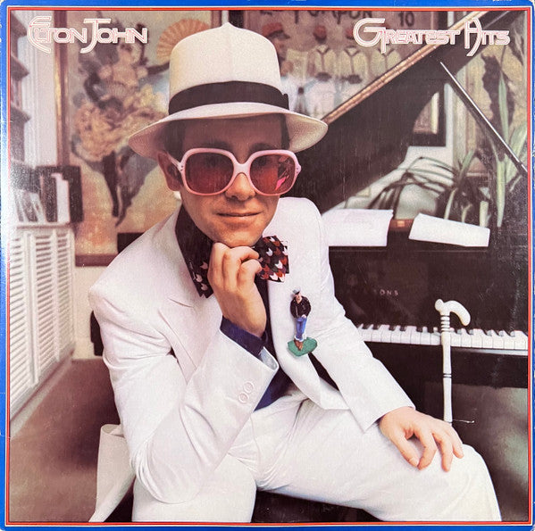 Elton John : Greatest Hits (LP, Comp, Glo)