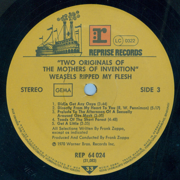 The Mothers Of Invention* : 2 Originals Of The Mothers Of Invention (2xLP, Comp, Gat)