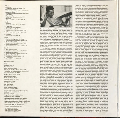 Bill Evans : Peace Piece And Other Pieces (2xLP, Mono, RM, Gat)