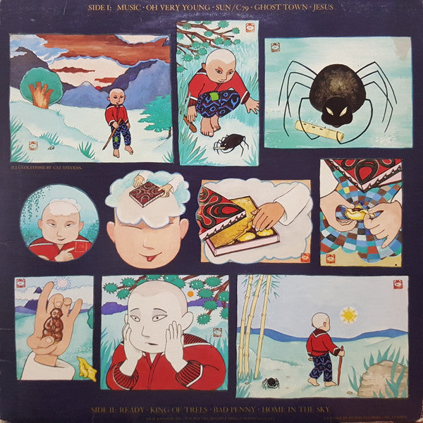 Cat Stevens : Cat Stevens' Buddha And The Chocolate Box (LP, Album, Gat)