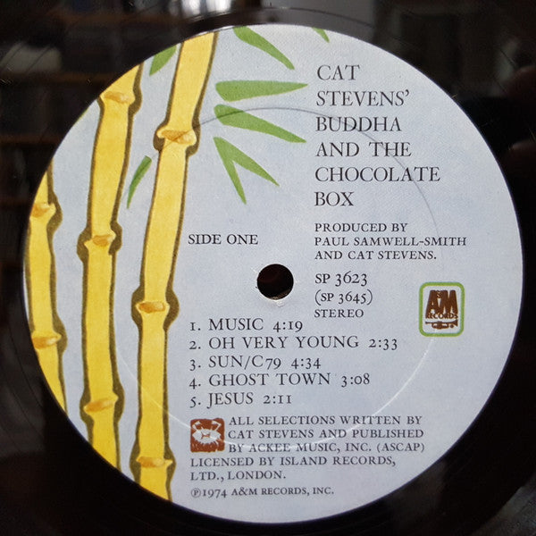Cat Stevens : Cat Stevens' Buddha And The Chocolate Box (LP, Album, Gat)