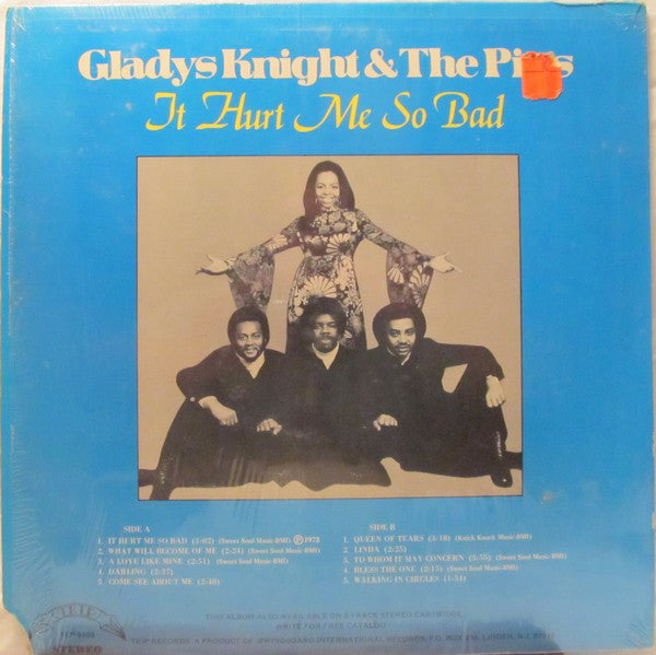 Gladys Knight & The Pips* : It Hurt Me So Bad (LP, Album)
