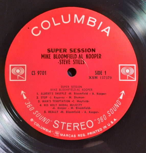 Mike Bloomfield / Al Kooper / Steve Stills* : Super Session (LP, Album, Roc)
