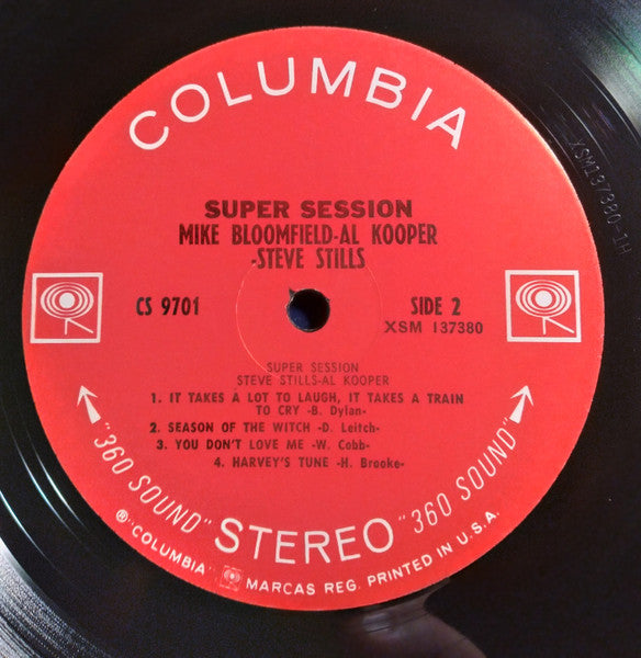 Mike Bloomfield / Al Kooper / Steve Stills* : Super Session (LP, Album, Roc)