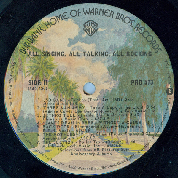 Various : All Singing - All Talking - All Rocking (2xLP, Comp, RP, Gat)