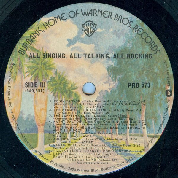 Various : All Singing - All Talking - All Rocking (2xLP, Comp, RP, Gat)