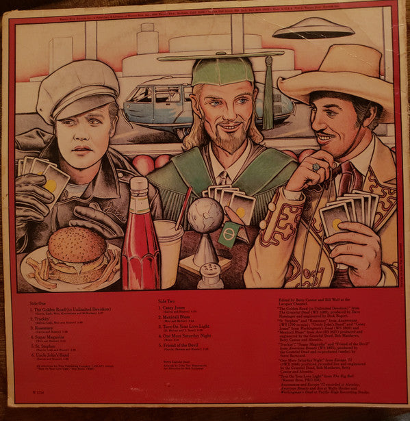 Grateful Dead* : The Best Of The Grateful Dead: Skeletons From The Closet (LP, Comp, Jac)