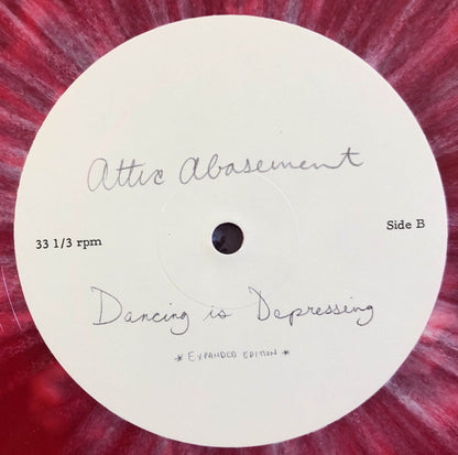 Attic Abasement : Dancing Is Depressing (Expanded Edition) (LP, Album, Ltd, Red)