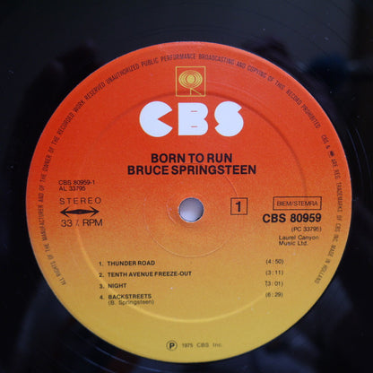 Bruce Springsteen : Born To Run (LP, Album, RE, Gat)